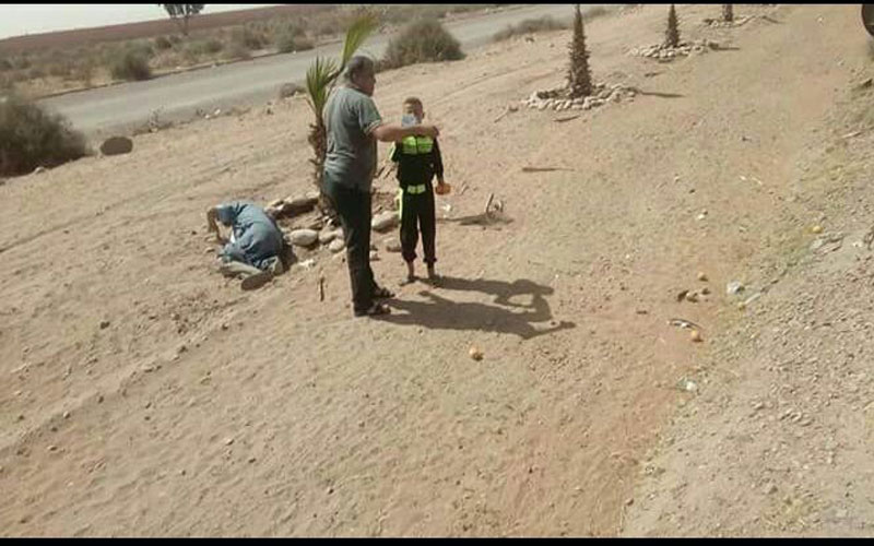 مراقبو شركة النقل الحضري باكادير "أبطال" تصرف لا إنساني