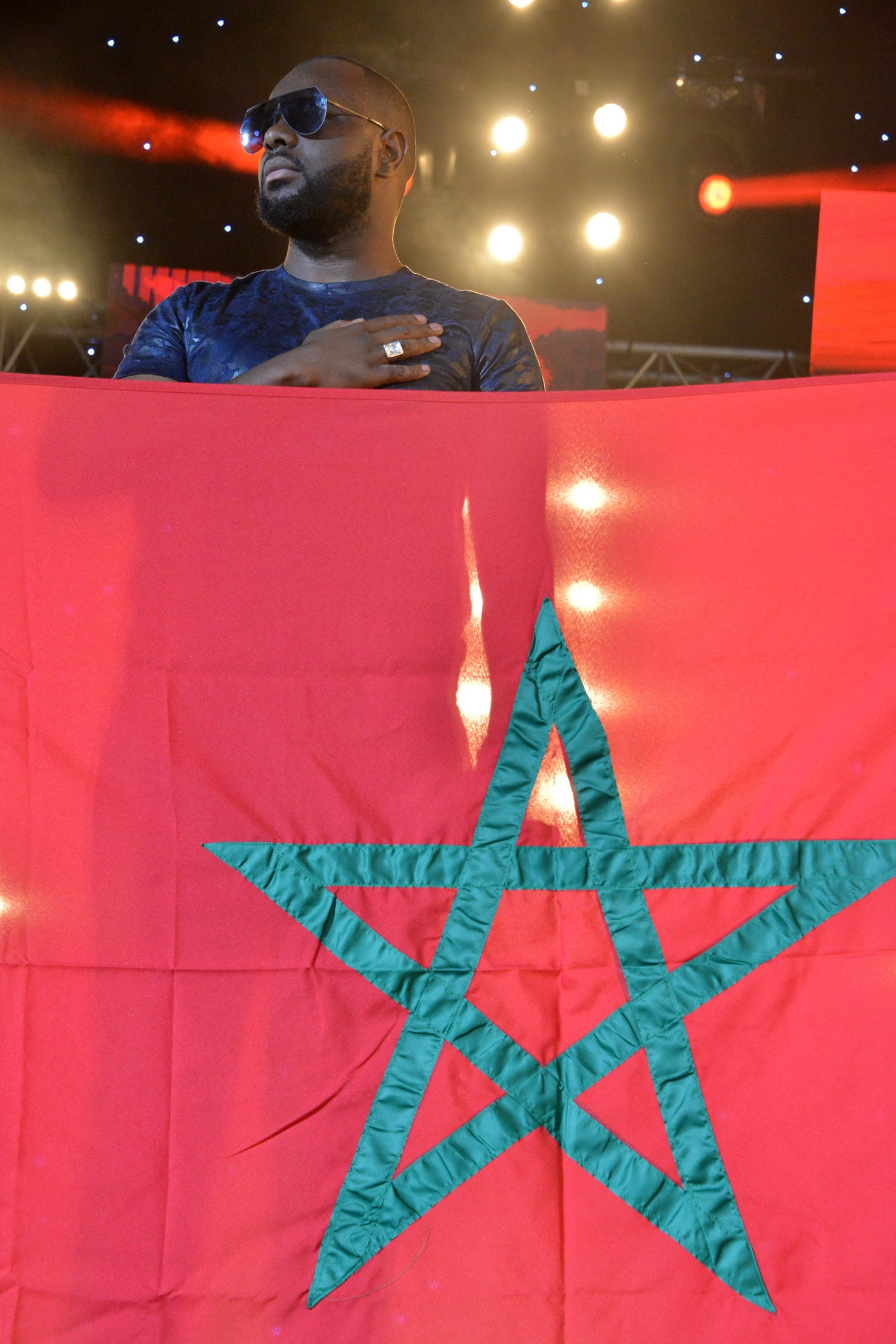 "Maître Gims": بفضل الملك.. شاركت بمهرجان التسامح