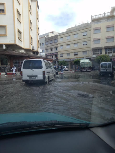 قطرات مطرية أولية تعري جماعة البيجيدي بطنجة