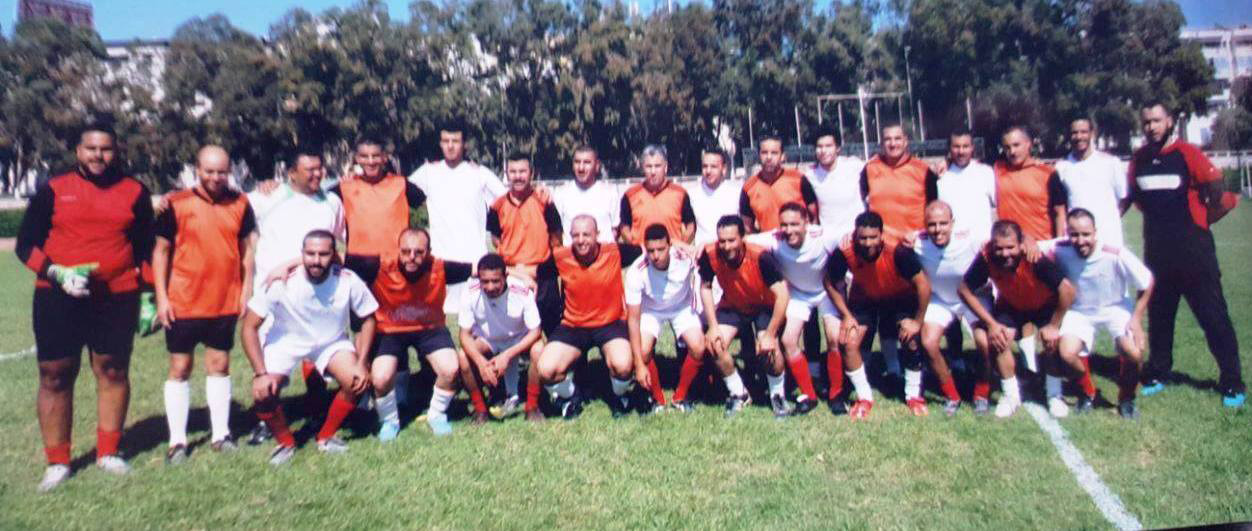 مباراة تكريمية منتخب الفيدرالية الجهوية لجمعيات قدماء لاعبي أندية كرة القدم بسوس مابين و قدماء النادي كرة القدم لمدينة ليفري كاركون الفرنسي