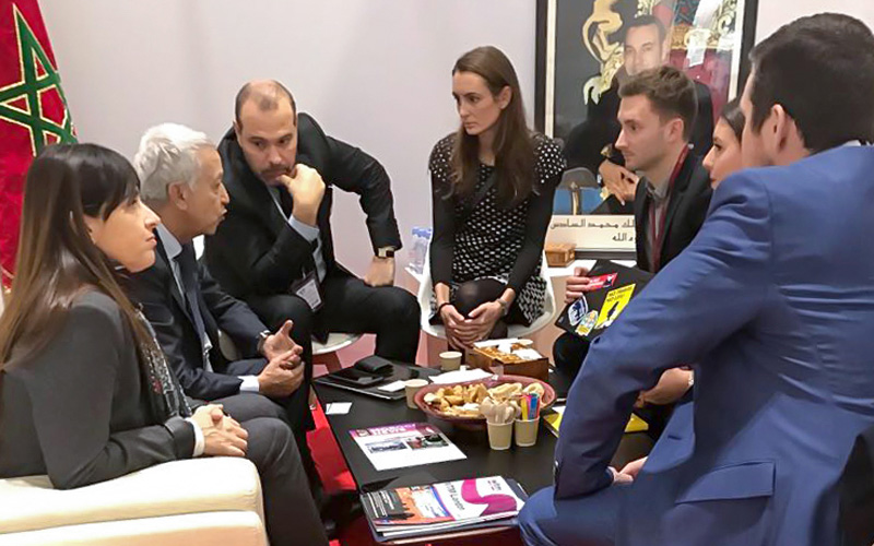مشاركة السيدة لمياء بوطالب خلال معرض " سوق السفر العالمي 2017"