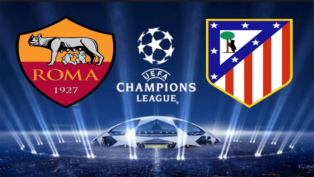 دوري بطال اوروبا : البث المباشر لمباراة اتلتكوا مدريد الاسباني و روما الايطالي