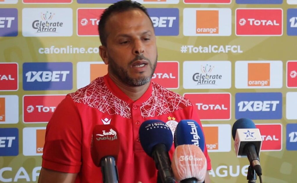 إدارة الوداد تتمسك ببنشريفة وتستبعد خيار أمين الكرمة محمد بنشريفة