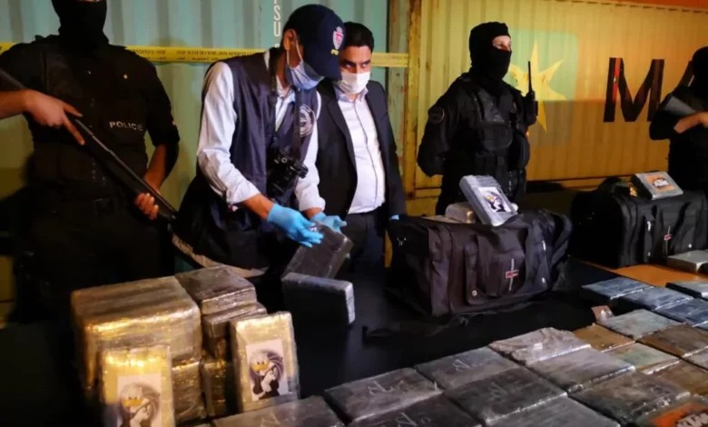 إجهاض عملية لتهريب المخدرات في ألواح خشبية معدة للتصدير بطنجة