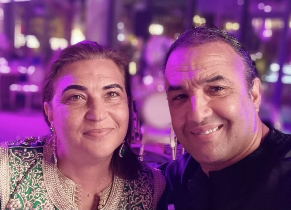 رشيد الوالي وزوجته