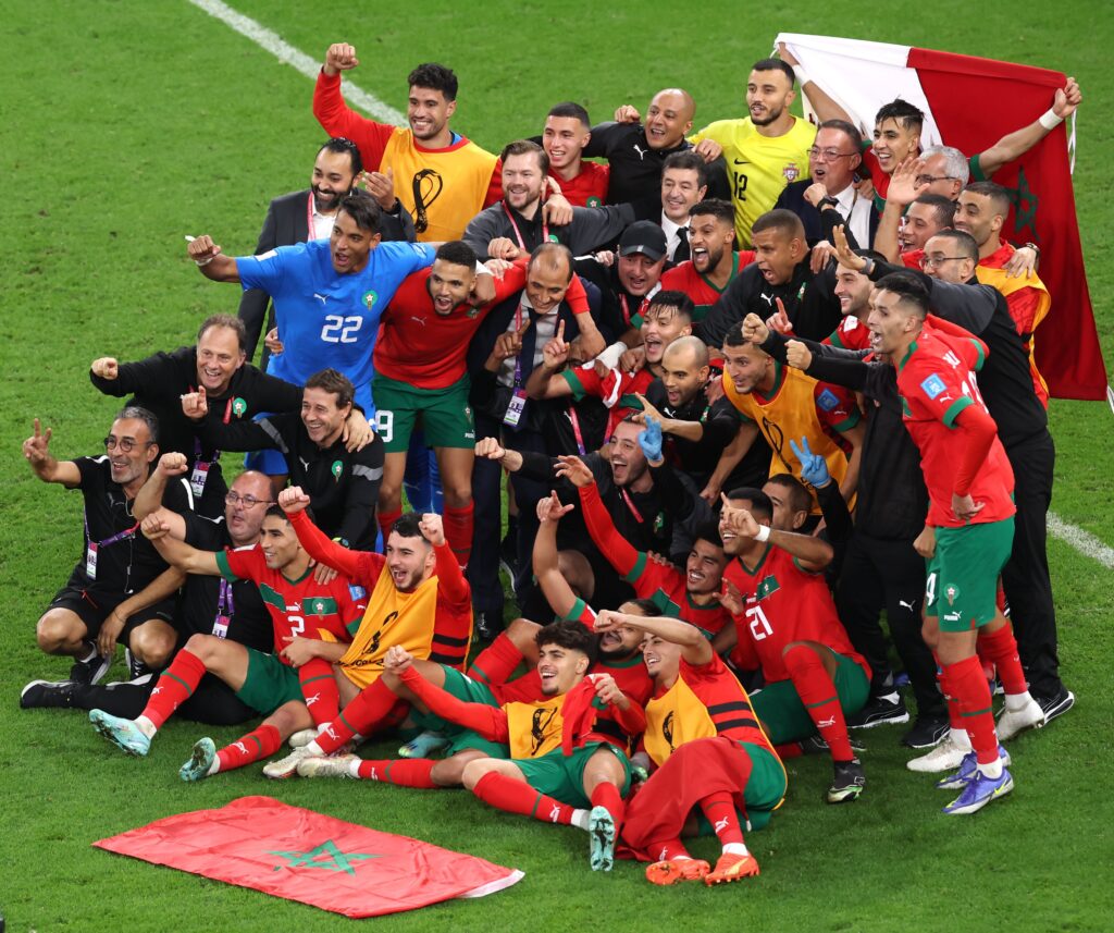 منتخب المغرب في كأس العالم قطر 2022