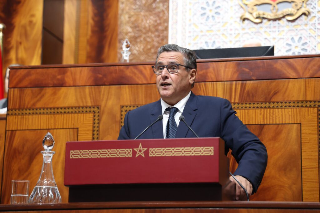 عزيز أخنوش رئيس الحكومة