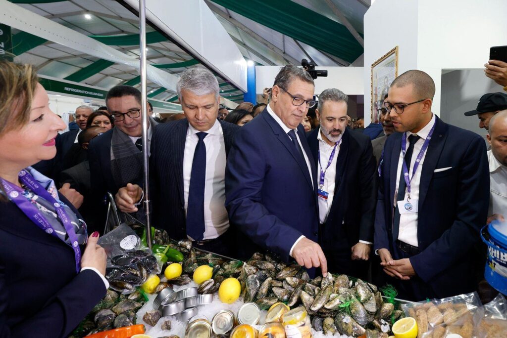 عزيز أخنوش في افتتاح فعاليات الدورة السادسة لمعرض "أليوتيس" الدولي بأكادير