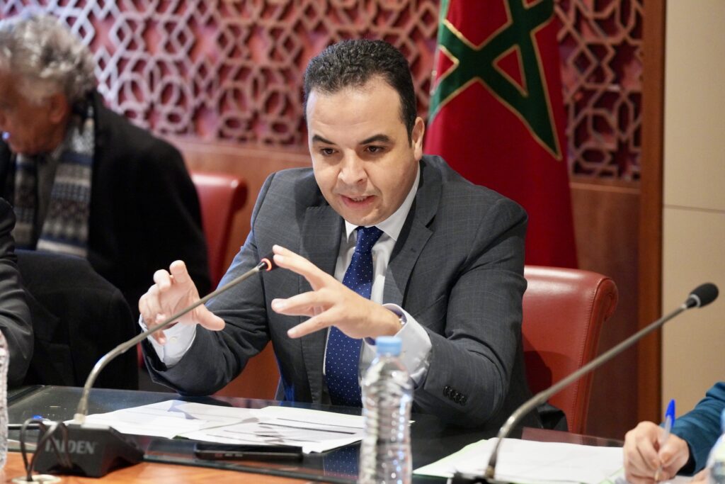 الوزير المنتدب المكلف بالعلاقات مع البرلمان، الناطق الرسمي باسم الحكومة، مصطفى بايتاس