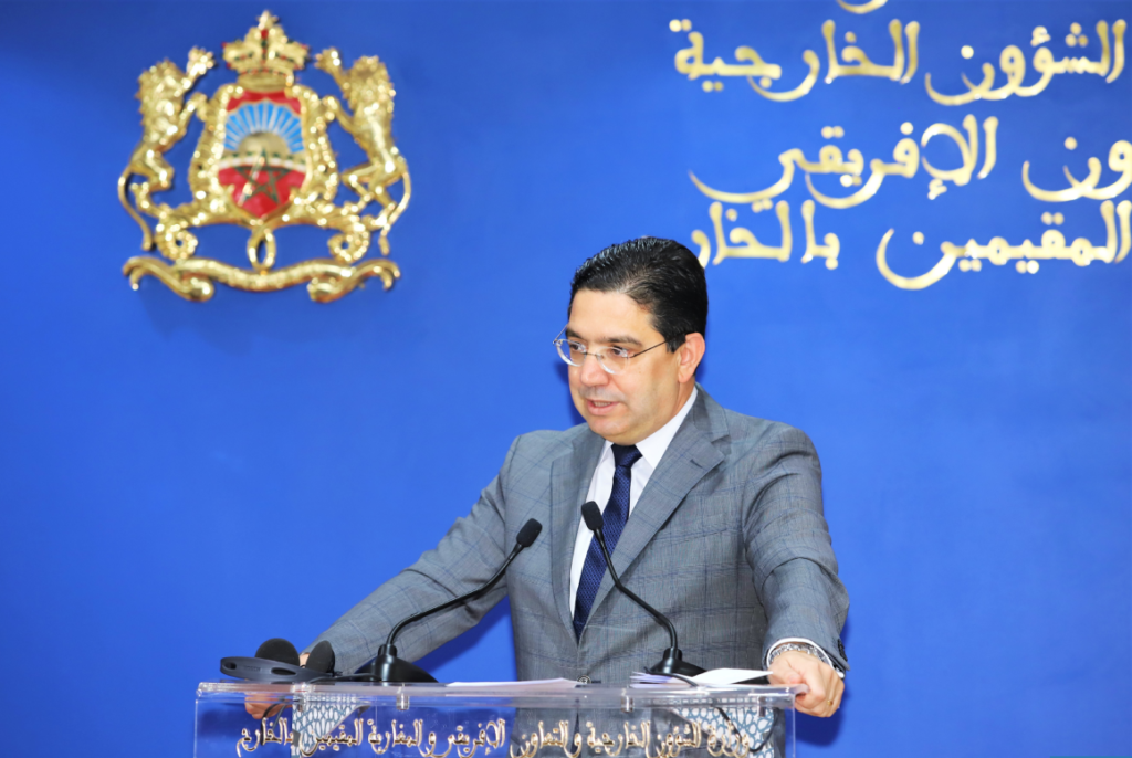 وزير الشؤون الخارجية والتعاون الإفريقي والمغاربة المقيمين بالخارج، ناصر بوريطة