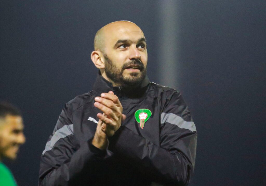 وليد الركراكي مدرب المنتخب الوطني المغربي