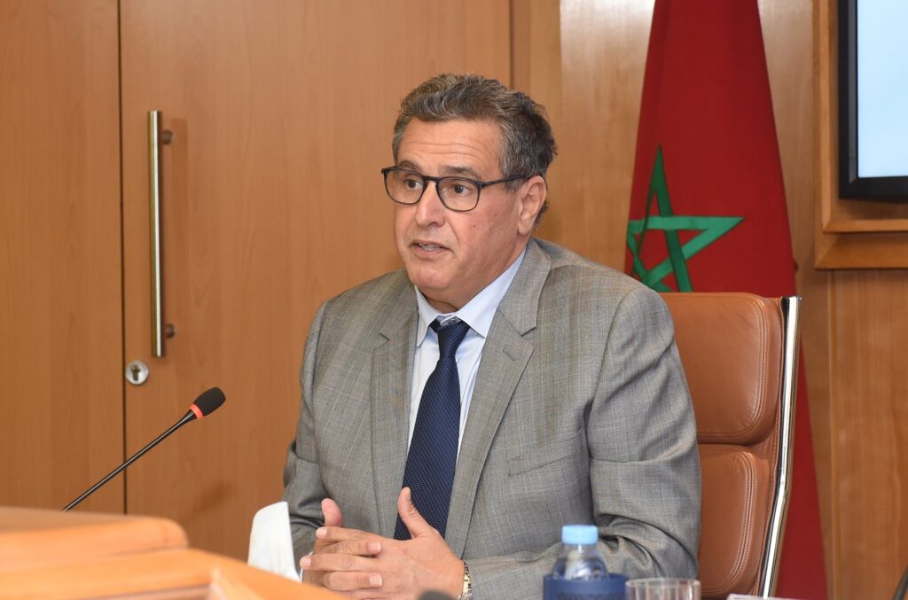 عزيز أخنوش رئيس الحكومة المغربية