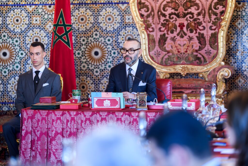 الملك محمد السادس يترأس مجلسا وزاريا