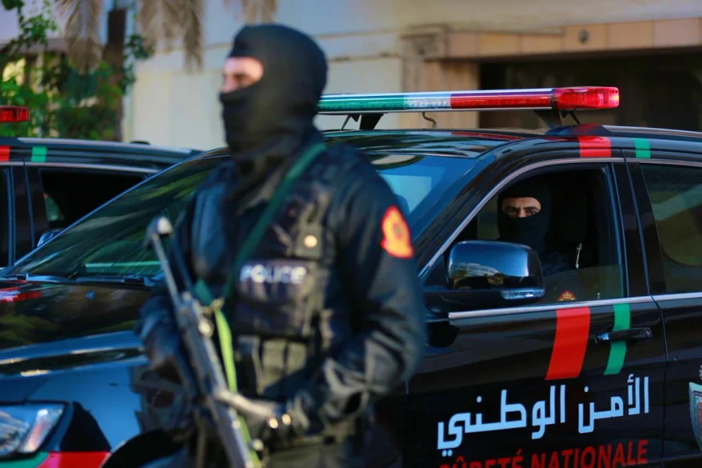 عناصر من الأمن الوطني المغربي