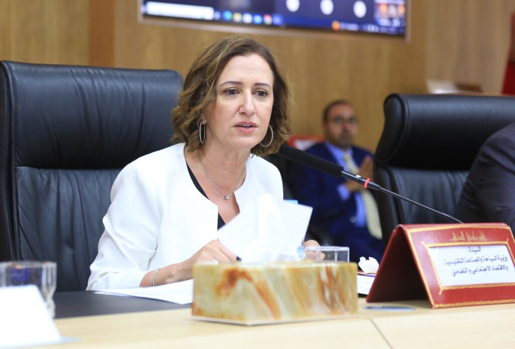 وزيرة السياحة والصناعة التقليدية والاقتصاد الاجتماعي والتضامني، فاطمة الزهراء عمور
