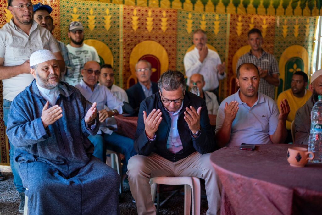جانب من كواليس زيارة أخنوش لدوار تنسغارت جماعة آسني