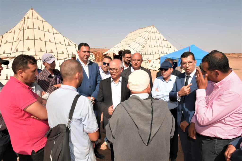 وزير التربية الوطنية والتعليم الأولي والرياضة يواصل تفقد المؤسسات التعليمية بالمناطق المتضررة من الزلزال