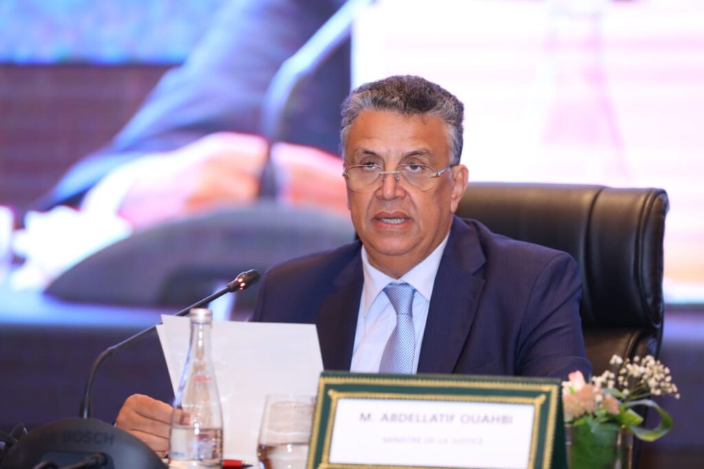 عبد اللطيف وهبي وزير العدل