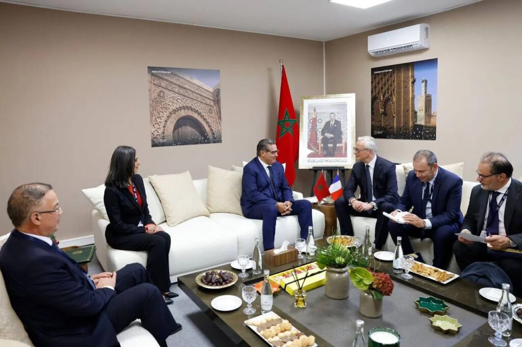 أخنوش يتباحث مع وزير الاقتصاد والمالية والسيادة الصناعية والرقمية الفرنسي