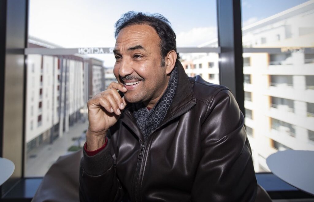 الفنان والمخرج المغربي رشيد الوالي
