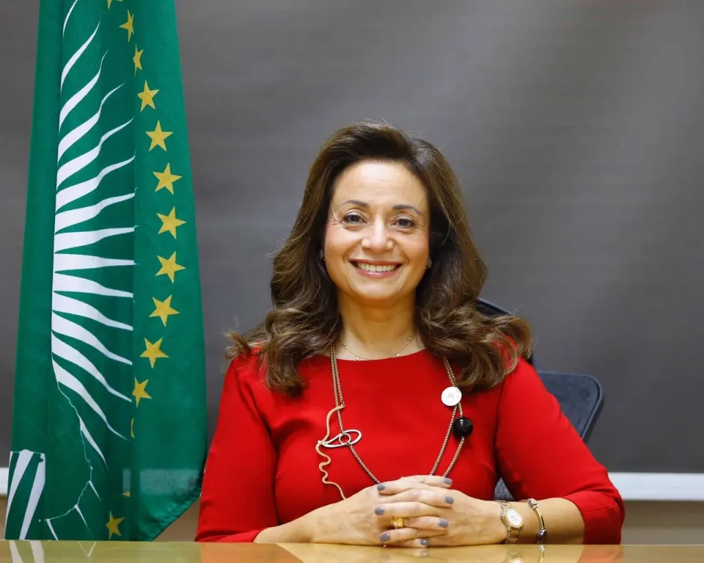 مفوضة البنية التحتية والطاقة بالاتحاد الإفريقي، أماني أبو زيد محمد نجيب