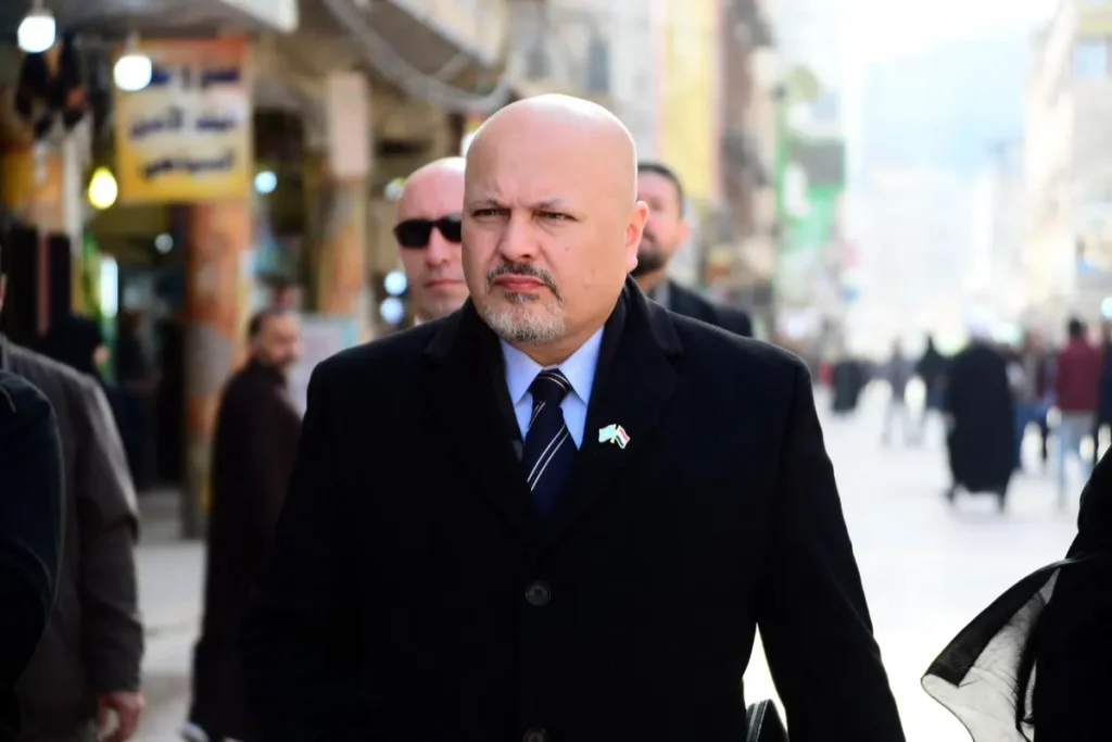 كريم خان المدعي العام للمحكمة الجنائية الدولية