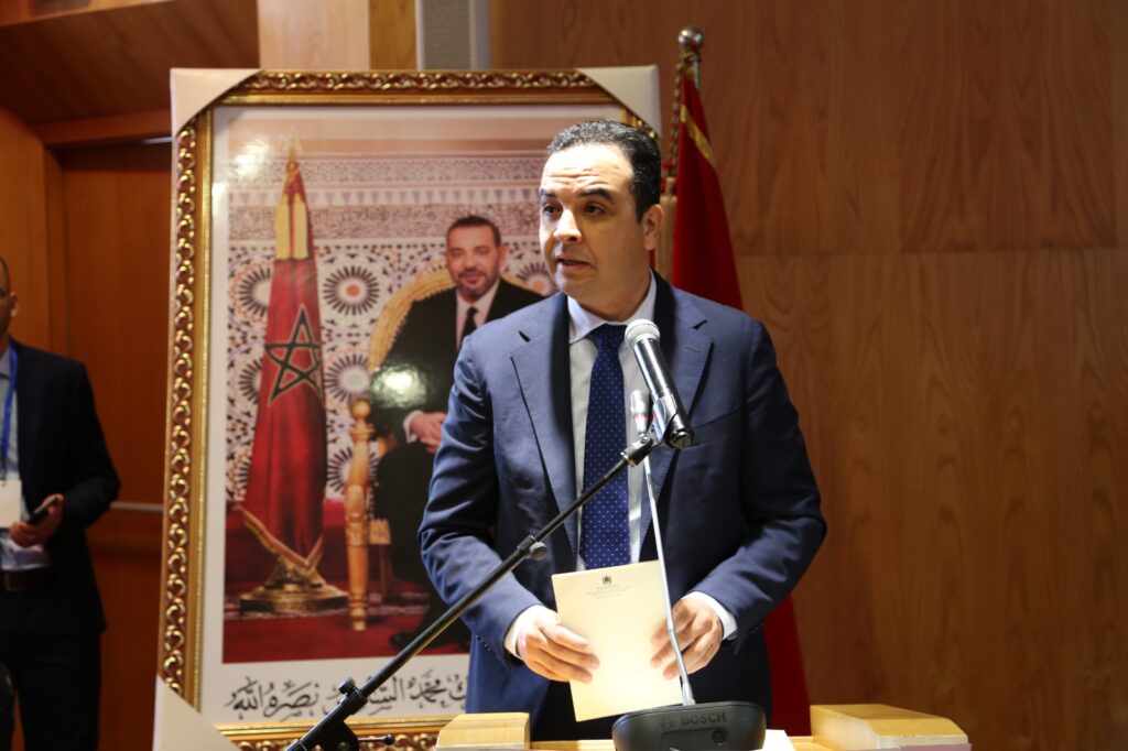 مصطفى بايتاس الوزير المنتدب المكلف بالعلاقات مع البرلمان الناطق الرسمي باسم الحكومة