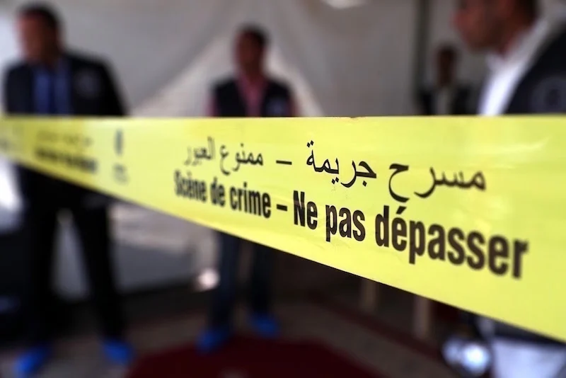 الأمن يفك لغز جريمة قتل هزت مدينة فاس مسرح الجريمة