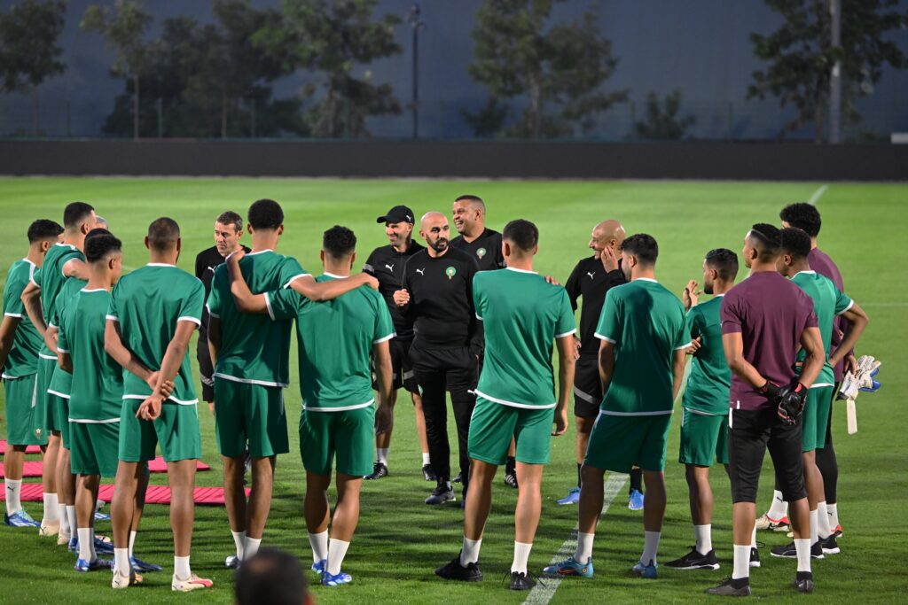 أول حصة تدريبية للمنتخب الوطني قبل لقاء تنزانيا