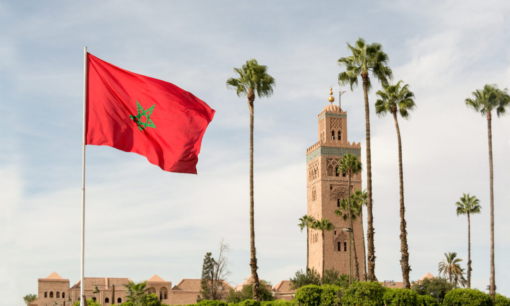 مسجد الكتبية بمدينة مراكش