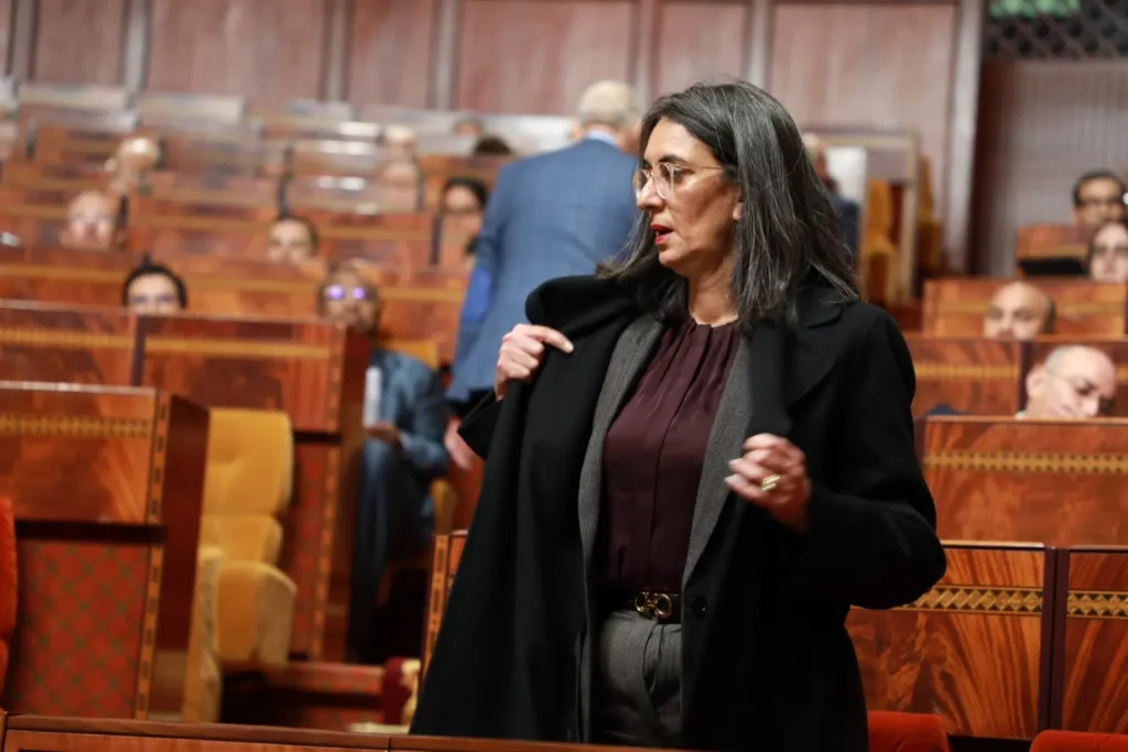 وزيرة الاقتصاد والمالية نادية فتاح