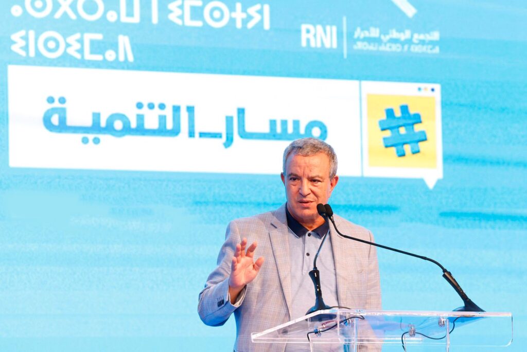 محمد أوجار المنسق الجهوي لحزب التجمع الوطني للأحرار بالجهة الشرقية