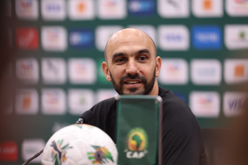 وليد الركراكي مدرب المنتخب الوطني المغربي | © القناة