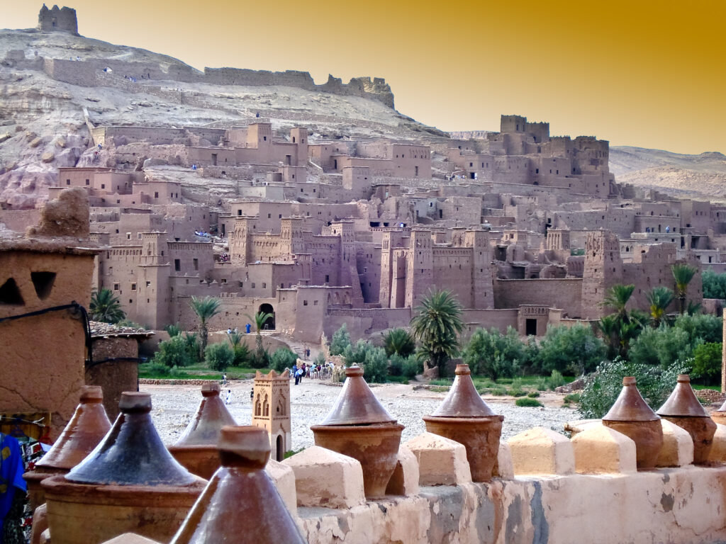 قصبة أيت بنحدو ضواحي مدينة ورزازات