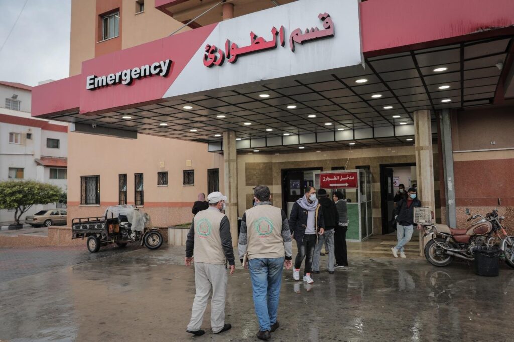 مستشفى ناصر في خان يونس