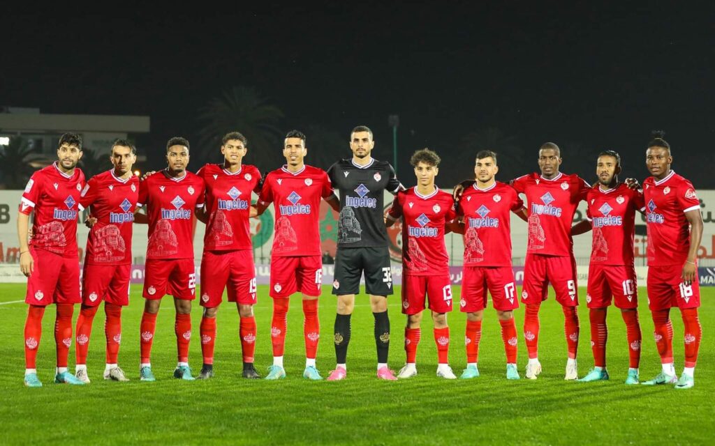 صورة جماعية للاعبي الوداد الرياضي