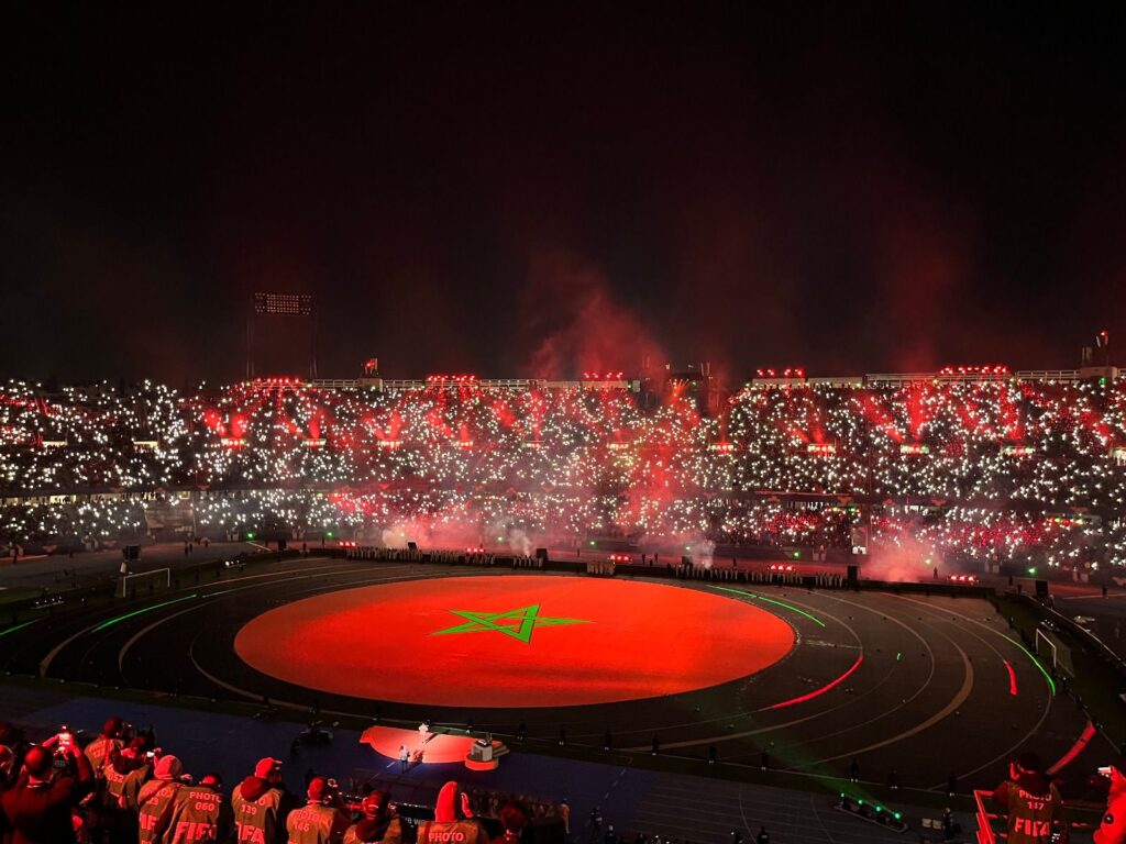 من حفل افتتاح موندياليتو المغرب 2023