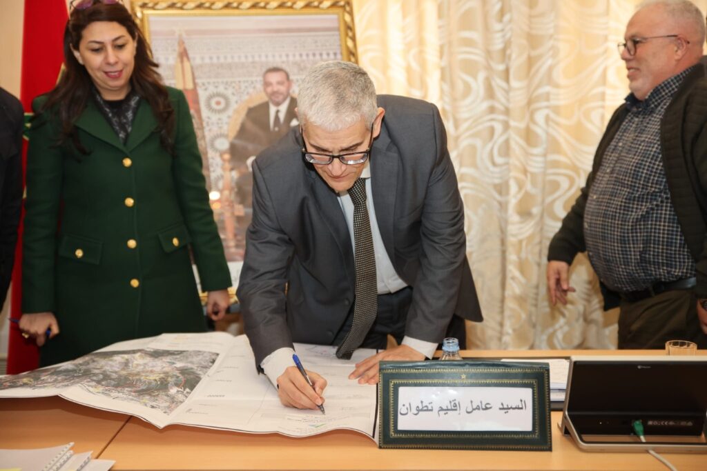 إقليم تطوان: المصادقة على تصاميم تحديد مدارات الدواوير بجماعات الملاليين- صدينة -الزيتون