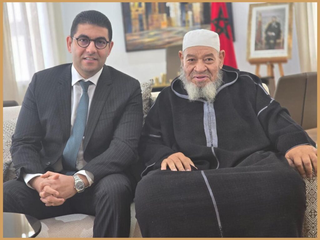 عبد الهادي بلخياط رفقة وزير الثقافة