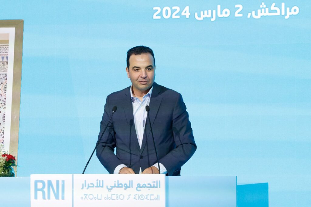 مصطفى بايتاس عضو المكتب السياسي لحزب التجمع الوطني للأحرار