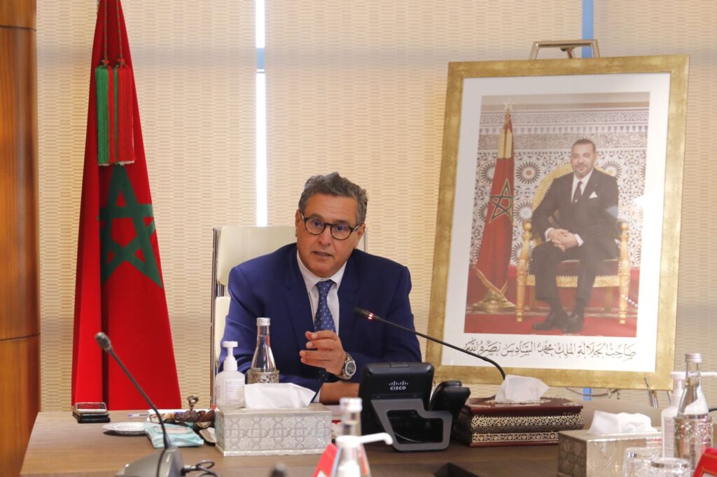 عزيز أخنوش رئيس الحكومة المغربية