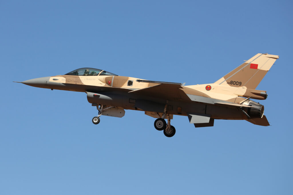 طائرة عسكرية مغربية