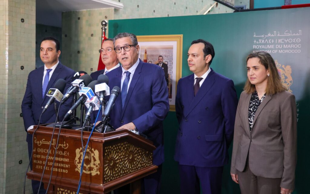 عزيز أخنوش رئيس الحكومة المغربية