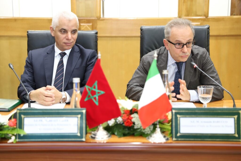 الوزير آيت الطالب يستقبل السفير الإيطالي ومسؤولي مؤسسة "ماما صوفيا"