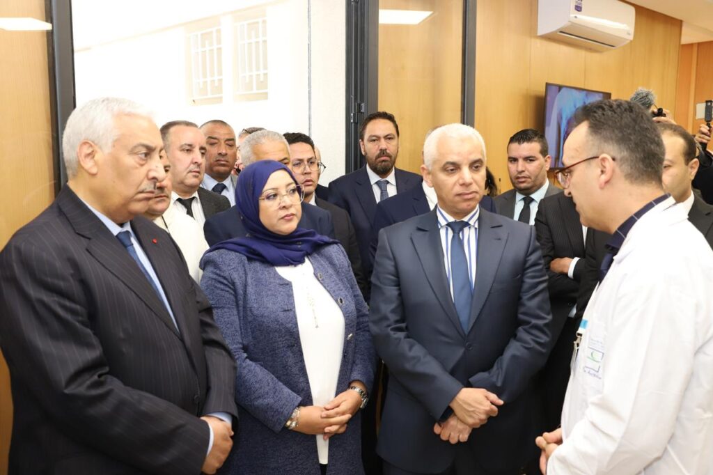 وزير الصحة والحماية الاجتماعية، خالد آيت طالب