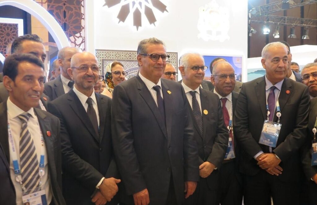 افتتاح الجناح المغربي في المنتدى العالمي العاشر للماء ببالي