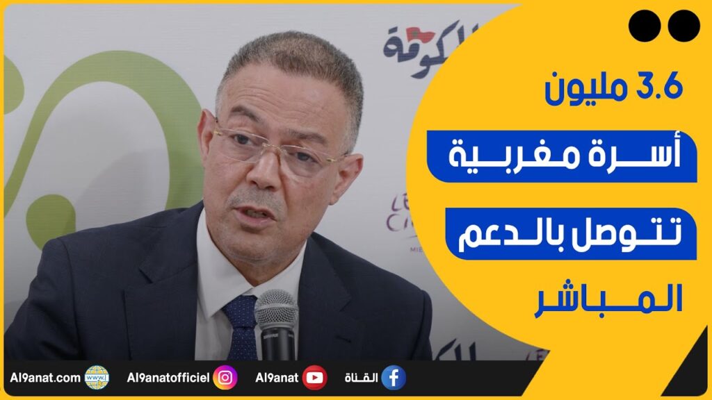 فوزي لقجع الوزير المنتدب المكلف بالميزانية