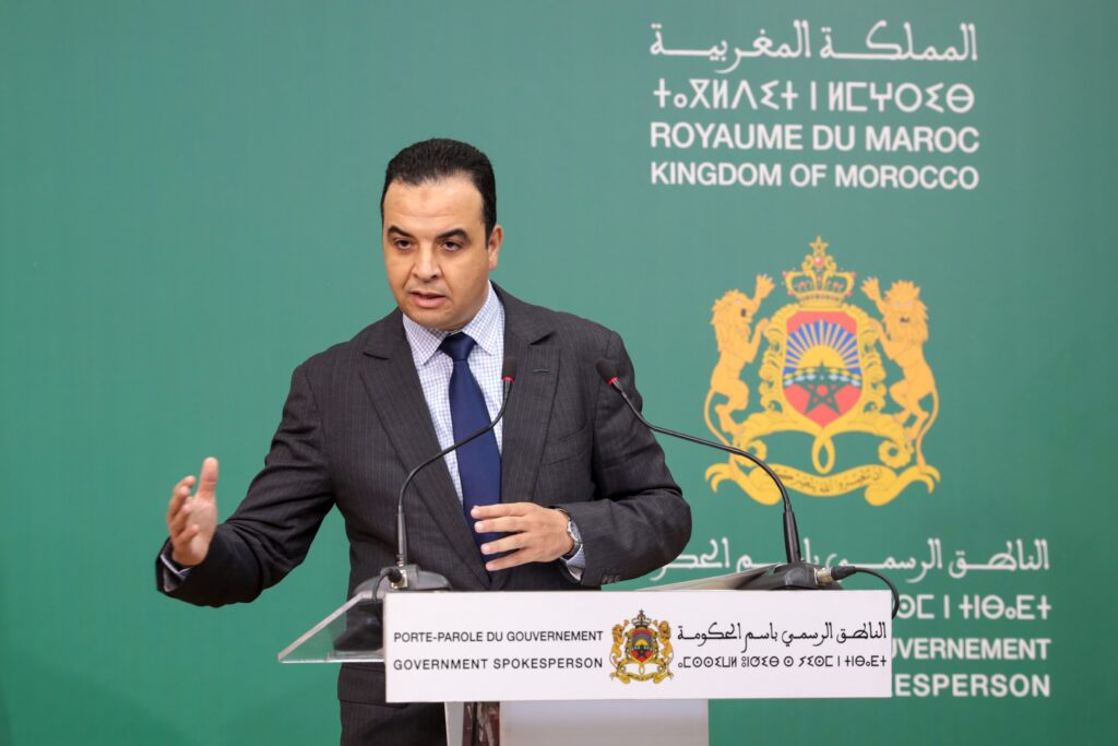 مصطفى بايتاس الناطق الرسمي باسم الحكومة