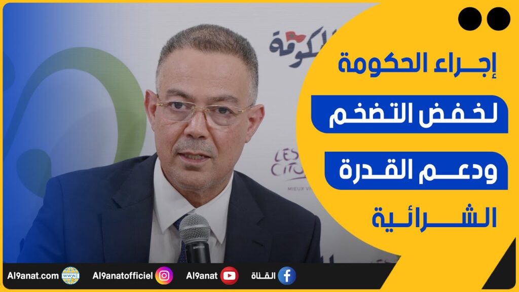 فوزي لقجع الوزير المنتدب المكلف بالميزانية