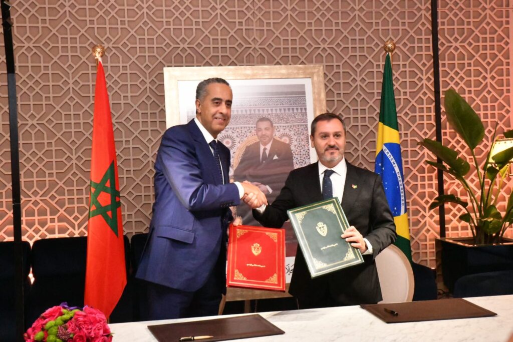 حموشي يوقع مذكرة تفاهم مع نظيره البرازيلي لتبادل الخبرات الأمنية